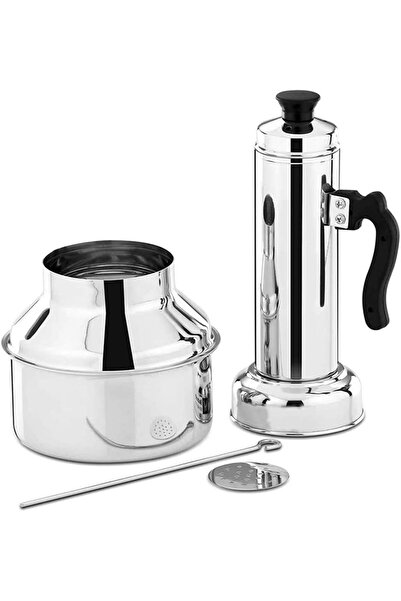 Generic Premium Stainless Steel Puttu Maker (1.5L) | Gas/Induction Safe, Steamer Kodam