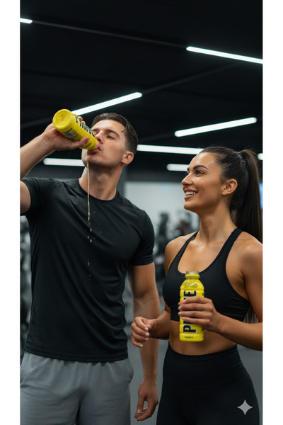 Prime İçecek Lemonade Limonata 500 ml Sporcu Elektrolit Vitaminli İthal Sporcu İçeceği