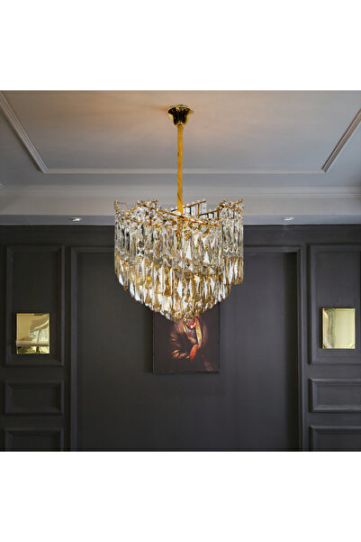 Alessandro DESIGN Candelabru din cristal TOPKAPI Nobile 6xE14, diametru 40cm,...