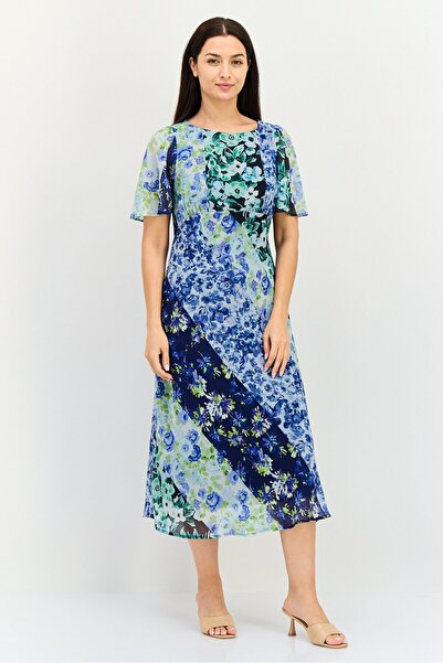 ORSAY Women Floral Midi Dress, Multicolor