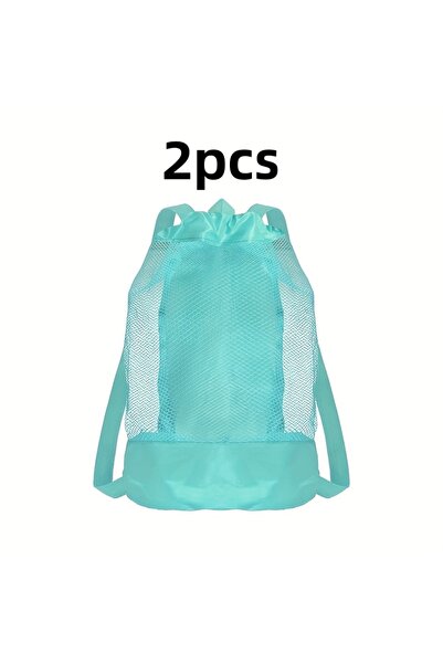 Choice3 Green Beach toy bag, double-shoulder style, large capacity, essential...