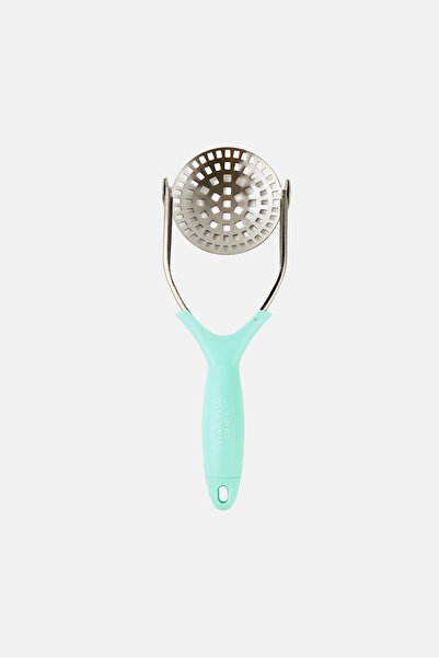 Phantom Chef Foldable Potato Masher, Turquoise