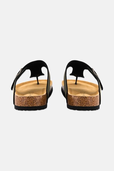 Algspar Men Slip On Slippers, Green