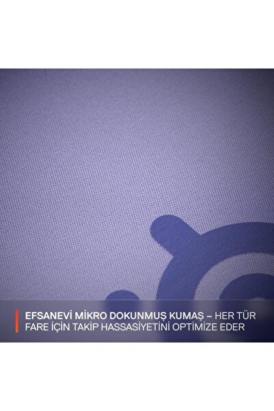 SteelSeries QcK Large Gaming Oyuncu Mouse Pad - Lila