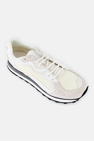 Armani Exchange Men Brand Logo Lace Up Casual Shoes, Multicolor