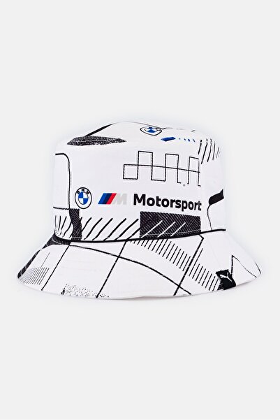 Puma قبعة دلو مطبوعة بالكامل للرجال من BMW Motorsport x، متعددة الألوان