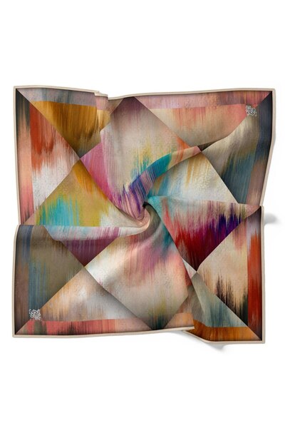 Levidor Trend Twill Scarf Special Design Batik Tual Pattern