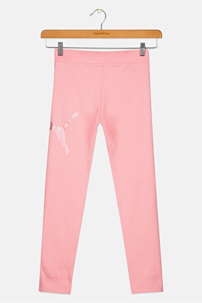 Puma Kids Girl Sportswear Fit Brand Logo Training Sweatpants, Pink