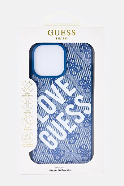 Guess iPhone 16 Pro Max Brand Logo Protective Case, Multicolor