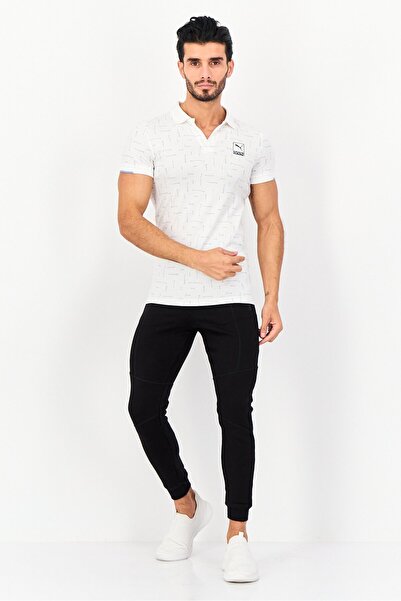 Puma x One8 Men Slim Fit Short Sleeve Outdoor Polo Shirt, Multicolor