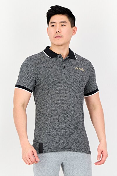 Puma X One8 Men Sportswear Fit Short Sleeve Outdoor Polo Shirt, Heather Grey