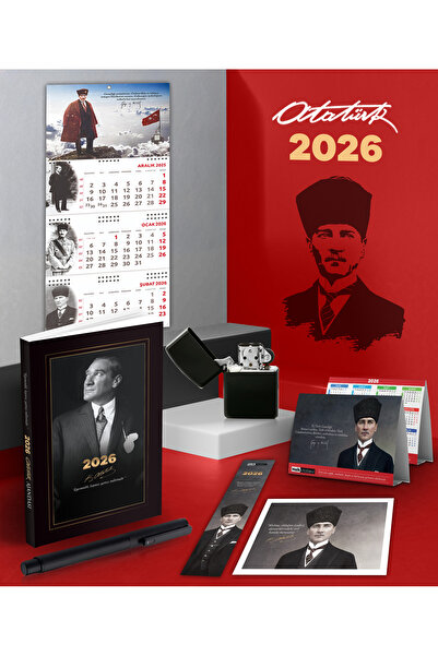 Halk Kitabevi Agenda Atatürk Istikbal 2026 - Calendar de perete Sakarya - Pix...