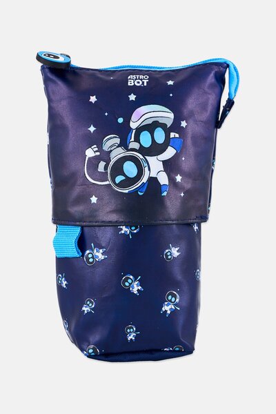 SANRIO Kids Boy Printed Pencil Case, Navy