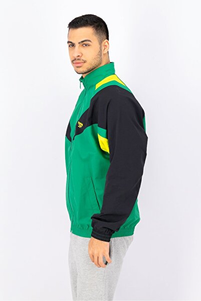 Reebok Men Classics Twin Vector Track Jacket, Green