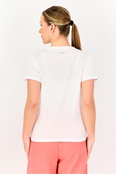 Champion Women Sportswear Fit Short Sleeve Outdoor T-Shirts, White