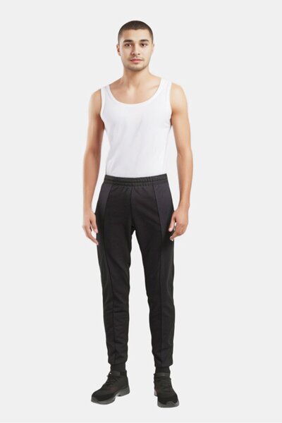 adidas Men Sportswear Fit Outdoor Sweatpants, Black