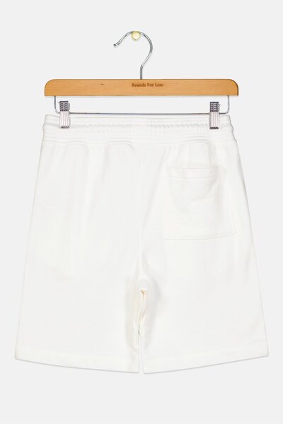 GAP Kids Boy Brand Logo Basic Shorts, Off White