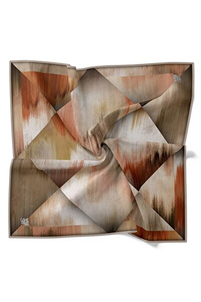 Levidor Trend Twill Eşarp Özel Tasarım Batik Tual Desen