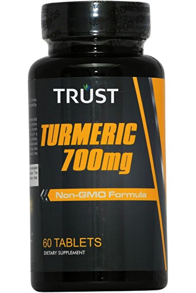 Trust Turmeric Supplement, 700mg, Non-GMO Formula, 60 Tablets, Anti-Inflammatory and Antioxidant Sup