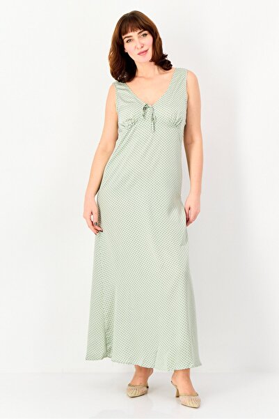 Brave Soul Women Polka Maxi Dress, Multicolor