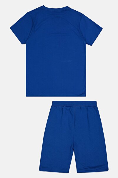 Nicce Kids Boy 2 Pieces Short Sleeve Top And Shorts Set, Blue