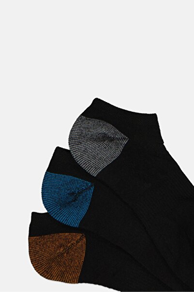 U.S. Polo Assn. Men 10 Pairs Brand Logo Ankle Socks, Multicolor