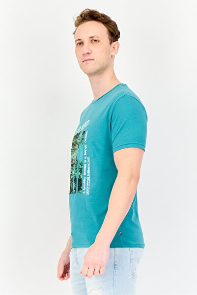 Levi's Men Crew Neck Short Sleeves Graphic Print T-shirt, Multicolor