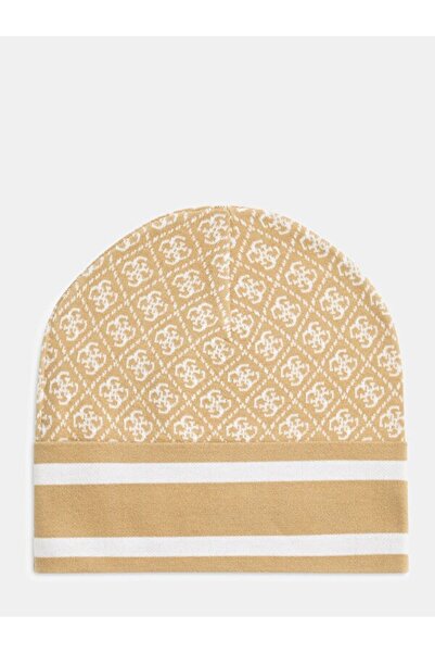 Guess Sevyn 4g Logo Women's Wool Blend Beret