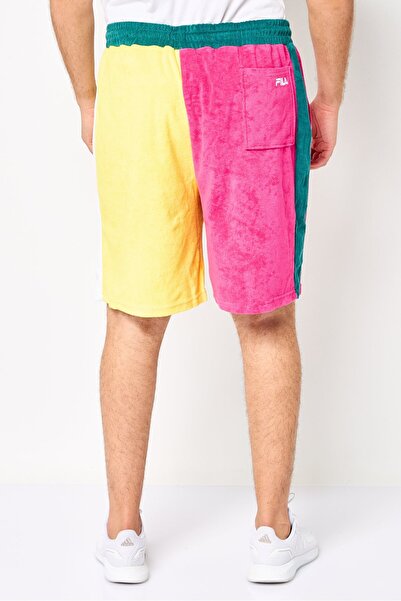FILA Men Sportswear Fit Embroidered Logo Outdoor Shorts, Multicolor