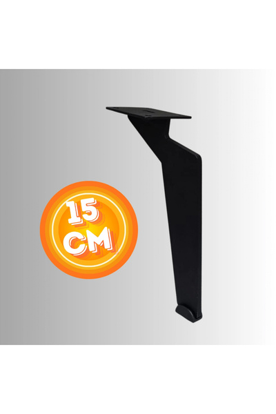 CAN METAL Picioare metalice de 15 cm pentru scaune, picioare pentru mobilier,...