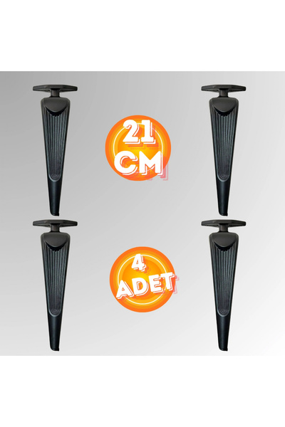 CAN METAL 21 CM METAL KLAS KOLTUK AYAĞI MOBİLYA AYAĞI ÜNİTE AYAĞI KONSOL AYAĞ...
