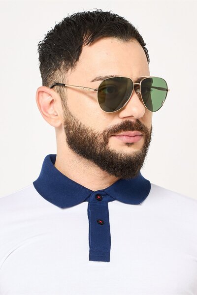 Just Cavalli Men SJC029 Oval Sunglasses, Gold