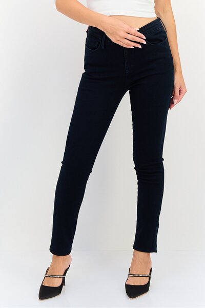 Levi's Levis x Redloop Women 311 Skinny Fit Solid Stretchable Denim Jeans, Navy