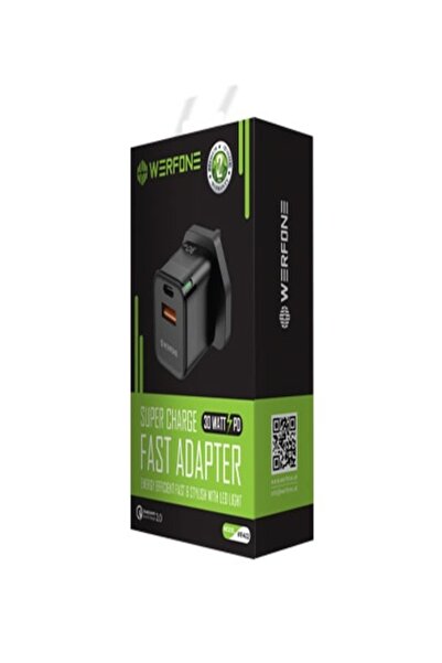 WERFONE Super Charge PD Fast Adapter 30 Watts