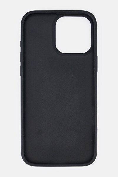 Karl Lagerfeld iPhone 16 Pro Max Brand Logo Protective Case, Black