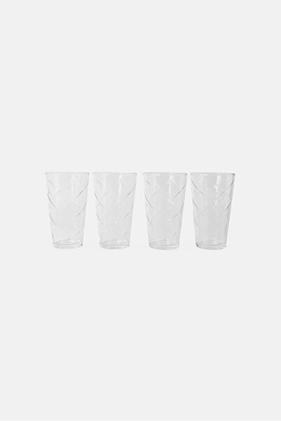 Precious Home 4 Piece Set Precious Glasses 473ml, Transparent