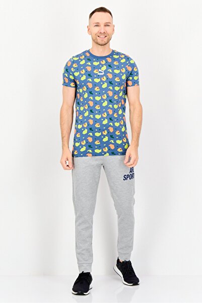 Puma Men Slim Fit Short Sleeve Outdoor T-Shirt, Multicolor