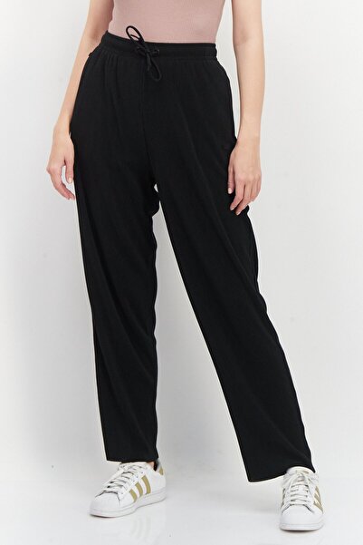 adidas Women Regular Fit Straight Leg Outdoor Pants, Black