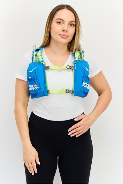 hoka Women Sportswear Fit Sleeveless Running Vest, Blue