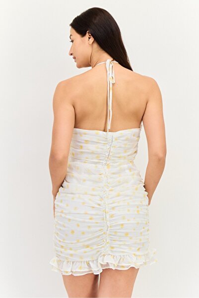 Forever 21 Women Floral Print Mini Dress, Multicolor