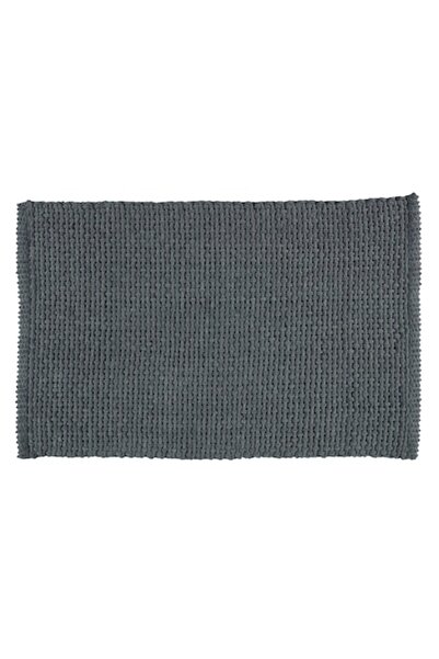 OEM Bath mat, 55% polyester / 45% cotton, 50x80 cm, Grey