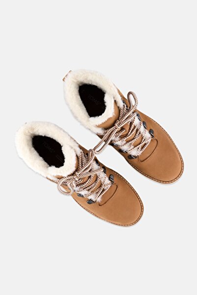 Toms Women Mojave Lace Up Ankle Boots, Tan