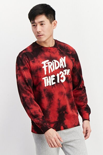 Vans x Friday The 13th Men Sportswear Fit Short Sleeves Outdoor Sweatshirt, M...