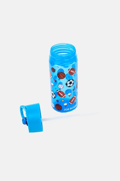 Joe Boxer Kids Graphic Print Water Bottle 500 ml, Multicolor