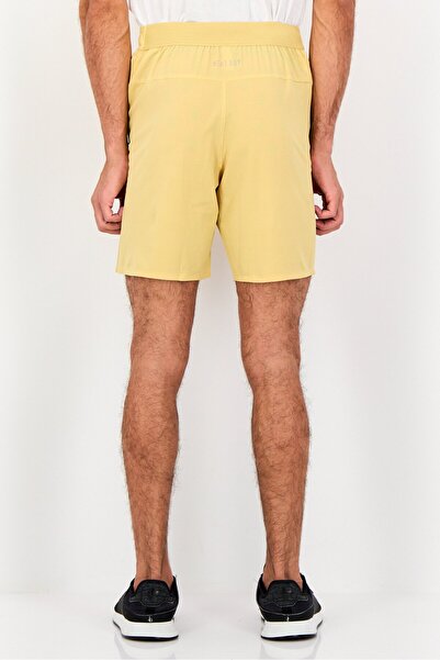 adidas Men Regular Fit 7 Inseam Training Shorts, Mustard