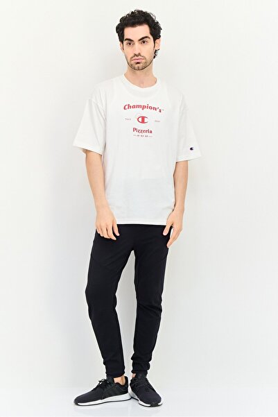 Champion Men Sportswear Fit Short Sleeve Outdoor T-Shirt, White