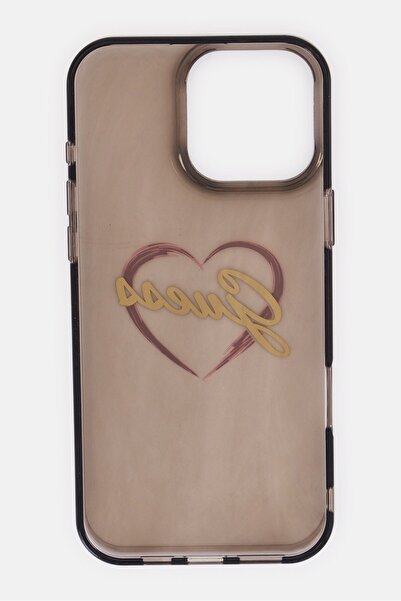 Guess iPhone 16 Pro Max Brand Logo Protective Case, Grey