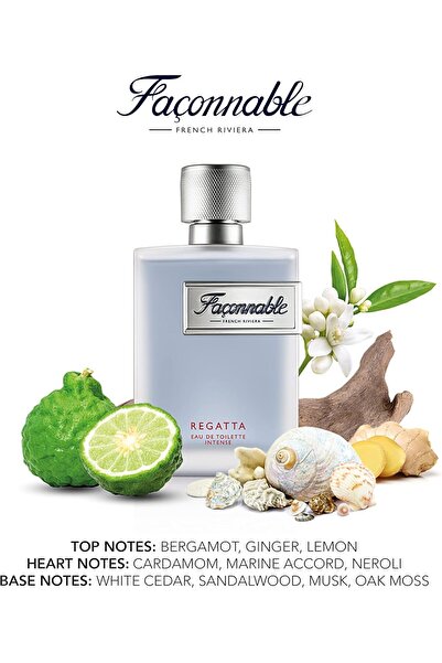 Façonnable Faconnable Regatta Intense Eau De Toilette 90Ml