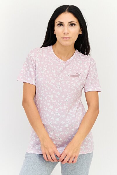 Puma Women Relaxed Fit Short Sleeves Outdoor Polo Shirt, Multicolor