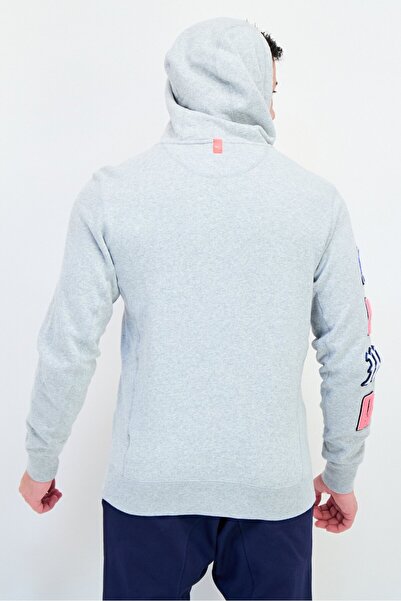 Puma Select Men Sportswear Fit Long Sleeves Hoodie, Light Grey